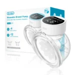 MAMIJOY Electric Breast Pumps With 19/24mm Flange Portable Hands Free Wearable Breast Pump Silent Comfort Breast Milk Extractor - Image 7