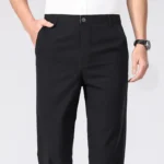 Mens Chino Pants Business Casual Dress Pants Spring Summer Autumn Trousers Lightweight Comfy Pants with Pockets - Image 3
