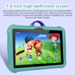 7 Inch Kids Tablet PC with Android 13 Quad Core 4GB RAM 64GB ROM Educational Learning Children's Favorite Cheap Simple Design - Image 2