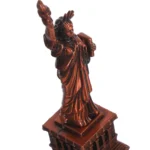 Metal Statue Liberty Ornament Small Decorative For Home Statue Of Liberty For Home Office Desk Bookshelf Garden Yard Tabletop - Image 2