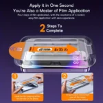 Tempered Glass Screen Protector For iPhone 16 15 14 13 12 11 17 Pro Max 16e Protective Film iPhone16 Pro Max XR X XS 7 8 16Plus - Image 3