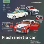 1:32 Simulation Rolls-Royce Phantom Model Car Model Ornaments Luxury Plastic Car Sedan Children’s Toy Car Boy Collection