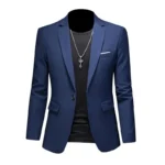 Boutique Fashion Solid Color High-end Brand Casual Business Men's Blazer Groom Wedding Gown Blazers for Men Suit Tops Jacke Coat - Image 19