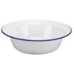 Mixing Serving Bowl Food Storage Enamelware Retro Enamel Basin Household Enamelware Kitchen Soup Holder Lard Basin Enamel Bowl - Image 7