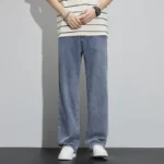 Summer Ultra-thin Baggy Jeans Men’s classics Vintage Trousers Lyocell