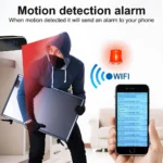 New 4K HD WiFi wireless mini camera, supporting remote viewing, infrared night vision, motion detection, and home mini cameras
