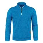 Autumn Men's Half Zipper Sweatshirts Long Sleeve - Image 8