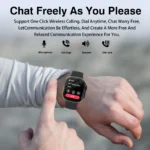 2025 New Smart Watch, Outdoor Sports and Fitness Tracker, Bluetooth Calling, Message Notifications, Suitable for Men and Women - Image 2