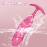 Remote Control Anal Vibrator Women Butt Plug Massager G Spot Vibrating.
