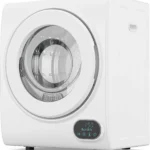 High – end 110V 850W Front Load Laundry Tumble Dryer with Stainless Steel Tub & LCD Touch Panel for Apartment, Dorm