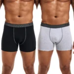 3pcs/pack Sexy Letter Men's Panties Cotton Boxer Shorts Men Underpants Brand Man Underwear Solid Color Boxers - Image 3
