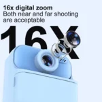 Instant Print Camera HD Digital Camera 2.4'' Instant Photo Printing Camera Portable Digital Camera for Girls Boys Birthday Gifts - Image 6