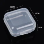 Vintage Transparent Pirate Treasure Storage Box Organizer Earrings Crystal Gem Jewelry Trinket Women Jewelry Display Travel Case - Image 10