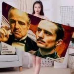 Classic Movie G-Godfather Microfiber Printed Beach Towel Mountain Climbing Yoga Beach Swimming Running Absorbent Soft Towel - Image 9