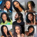 Loc Extensions Human Hair 0.8 cm Width 10 Inch 30 Strands Dreadlock Extensions Real Human Hair 100% Handmade Permanent Natural - Image 6