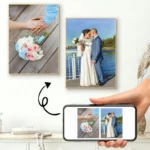 2pcs/set Custom Canvas Printing Personalized Photo Suitable for Family Life Pets Scenery Couple Weddings Home Decor Poster Gifts - Image 3