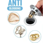 Universal Bathroom Sink Stopper Filter Kitchen Accessories Anti Clogging Basin Pop-up Sink Shower Strainer Drain Hair Catcher - Image 4