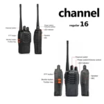 2pcs 4pcs 6pcs  Baofeng BF-888S With Headphones 5km Long Range Walkie Talkie Two Way Radio Channel 16 self-driving travelling - Image 5