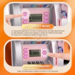 ATM Savings Box Household Portable Change Storage Container Men’s and Women’s Creative Password Box Gift