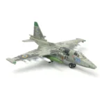 1:72 Scale Ukrainian Air Force Su-25 Frogfoot Attack Aircraft Plastic Snap Assembly Model Kit - Digital Camouflage Military Plan - Image 2