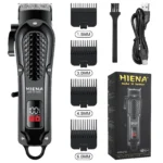 hiena Finish Machine Electric Professional Electric Hair Clippers Beard Clipper Rechargeable Men’s Shaver Hair Trimmer Kit