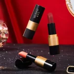 4Pcs/Sets Velvet Matte Black Gold Matte Lipstick Make-up for women Lip Stick Moisture Matte Lip Gloss Lips Makeup Cosmetics