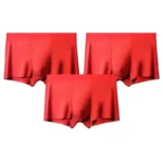 3PC Modal Underwear Men's Summer slim boxers Comfortable men's sports Breathable men's antibacterial boxers - Image 9