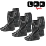 Reusable Motorcycle Scooter Dirt Bike Rain Shoes Cover Non-Slip Boot Covers Unisex Bicycle Shoes Protectors  For Rainy Snowy Day - Image 8