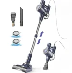 YISORA Corded Vacuum Cleaner, 600W 23KPa Stick Vacuum, Free-Stand 6 in 1 Handheld Vacuum Cleaner for Hard Floor Carpet - Image 7