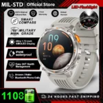 2026 New 1100mah AMOLED Smart Watch Men 170+Sport Fitness LED Flashlight IP69 Waterproof Bluetooth call GPS track Smartwatch iOS - Image 7