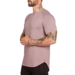 DIY Brand Gym Clothing Fitness T Shirt Men Fashion - Image 7