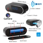 New 4K HD WiFi wireless mini camera, supporting remote viewing, infrared night vision, motion detection, and home mini cameras