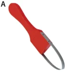 Durable garden wristband weeding machine with sturdy V-shaped fork tips, convenient for weeding and removing soil