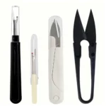 4PCS Sewing Scissors Set Trimming Nipper Yarn Lightweight Thread Cutter Embroidery Clipper Stitching Snip DIY Sewing Supplies