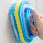 1PC Kitchen Sponge Wipe Thickening Cleaning Brush with Handle  Bathroom Tile Bathtub Cleaning Sponge Cleaning Supplies Cleaner - Image 2