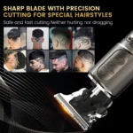 SEJOY Electric Shaver for Men Rechargeable,3D Floating Cutter Head ,Portable Men Beard Hair Trimmer Clipper - Image 5