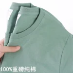 100% Cotton T-shirt Men Women Solid Color O Neck Short-sleeved Tops Summer Korean Loose Half-sleeve T Shirt Unisex M-4XL - Image 18