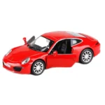 1: 36 Porsche 911 Alloy Car Model High Simulation Diecasts Toy With 2 doors opened Pull Back Vehicles Decoration Toys For Kids