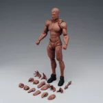 Wind Toys 1/12 Scale Male Super Flexible Joint Body 16cm Male Soldier White Yellow Black Articulated Action Figure Doll Model - Image 7