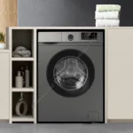 8KG Drum Washing Machine Full-automatic Household Mite Removal Elution Integrated Machine Stainless Steel Drum Washing Machine