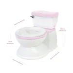 Children’s Potty Training Toilet  Seat Removable Portable for Toddlers and Children Easy to Clean and Assemble Household Toilet