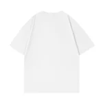Summer Men’s Short Sleeve Cotton T-shirt Solid Color T-shirt