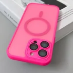 Magnetic Matte Translucent Armor Shockproof Case For iPhone 17 16 15 14 13 12 11 Pro Max Plus For Magsafe Wireless Charge Cover - Image 13