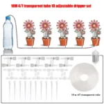 Garden Drip Irrigation Kit with Regulating valve Potted Plant Watering Device 4/7mmHose Watering Saving Micro Dripper Greenhouse - Image 13