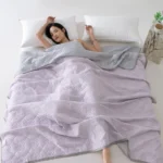 High Quality Cooling Blankets Smooth Air Condition Comforter Lightweight Summer Quilt with Double Side Cold Cooling Fabric - Image 9
