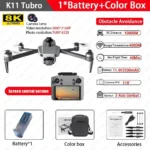 Cole Professional K11 Tubro Drone Aerial 8K HD Dual Camera with Built-in Airdrop Intelligent Obstacle Avoidance And RC Aircraft - Image 27