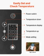 Car Refrigerator 16QT/15L Compressor Electric Cooler Fridge 12/24V for Car - Image 5