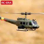 RC ERA C032 UH1 Huey Weathered Marine 6ch RC Helicopter with Optical Flow TOF Auto Stabilized Remote Control Hobby Toys for Boy