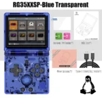ANBERNIC RG35XXSP 3.5” IPS Screen Flip Handheld Console Linux 64G System HDMI-compatible TV Output 64G Portable Gaming Console