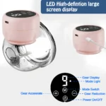 1pcs Hands-free Wearable Breast Pump Electric Fully Automatic Integrated Breast Pump Portable Breast Pump Breast Feedin - Image 4
